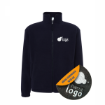 Bluza Polar Robocza Męska Ochronna JHK FLRA 300g Z Małym Haftem navy
