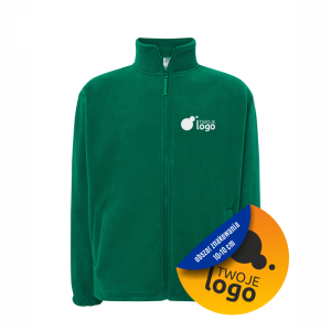 Bluza polarowa męska z twoim logo Jhk 300g kolor kelly green