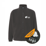 Bluza Polar Robocza Męska Ochronna JHK FLRA 300g Z Małym Haftem graphite