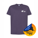 Koszulka Bawełniana JHK 150g Z Dowolnym Nadrukiem Małym Jednokolorowym denim