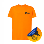 Koszulka Bawełniana JHK 150g Z Dowolnym Nadrukiem Małym Jednokolorowym orange