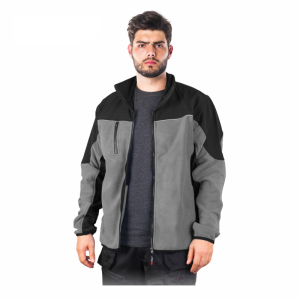 Bluza polar robocza ochronna męska POLAR-SHELL Reis szara