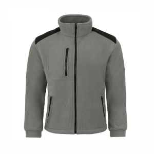 Bluza Polar Męska Ochronna Reklamowa JHK FLRA 340 Premium zinc-black