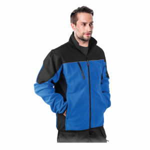 Bluza polar robocza ochronna męska POLAR-SHELL Reis niebieska