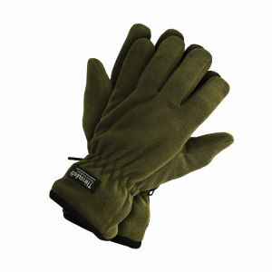 Rękawice robocze ocieplane polarowe męskie RTHINSULATE 12 par opakowanie zbiorcze Reis oliwkowe 