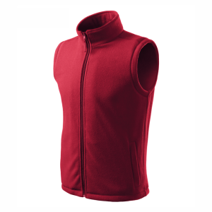 Bezrękawnik polarowy roboczy uniwersalny damski/męski Next 518 Rimeck Adler marlboro czerwony