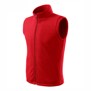 Bezrękawnik polarowy roboczy uniwersalny damski/męski Next 518 Rimeck Malfini czerwony