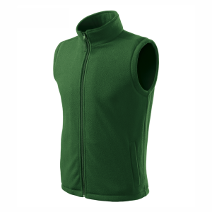 Bezrękawnik polarowy roboczy uniwersalny damski/męski Next 518 Rimeck Adler butelkowa zieleń