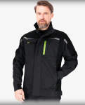 Bluza ochronna kurtka lekka męska TAURUS czarno-szary