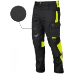 Spodnie do pasa PROCERA HELICON SP RIP-STOP 260 BLACK czarno-seledynowe