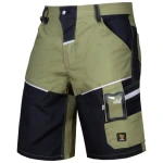 Spodenki Męskie Robocze Spodnie Krótkie LANDER Procera khaki z dodatkiem spandex