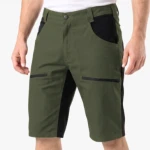 Spodenki Robocze Męskie Spodnie Krótkie HOBBER z elastanem khaki