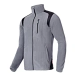 Bluza polar robocza ochronna męska LAHTI-PRO L40105 szara z wstawkami