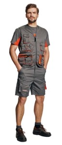 Spodenki Męskie Robocze Szorty Ochronne Krótkie Spodnie Desman Cerva