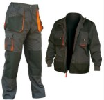 Komplet Roboczy Męski Canvas Bluza Robocza + Spodnie Robocze Do Pasa 