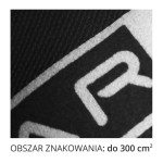 Nadruk flock duwkolorowy duży