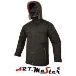 Kurtka zimowa robocza męska ochronna ocieplana TANGER Art Master czarna