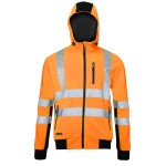 Bluza robocza ostrzegawcza męska z odblaskami LAHTI-PRO L401240 pomarańczowa