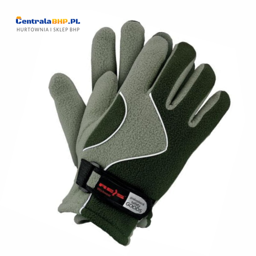 Rękawice Ocieplane Damskie Robocze RPOLTRIAN Oliwkowo - Zielone Reis Opakowanie Zbiorcze 12 Par.png