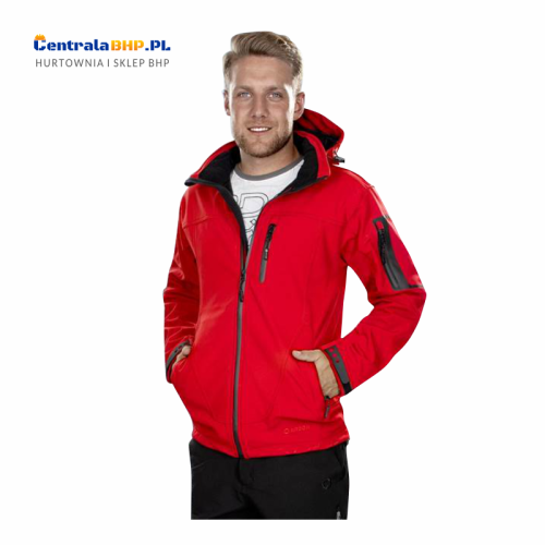 Kurtka robocza softshell męski ochronny SPIRIT Ardon czerwony.png
