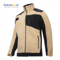 Bluza polar robocza ochronna męska LAHTI-PRO L40119 beżowo-czarna z wstawkami.png