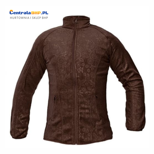 Kurtka Damska Polar Robocza Ochronna Yowie Cerva Brązowa.png