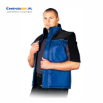 Bezrękawnik Ocieplany Męski Roboczy Arizona Reis Niebieski