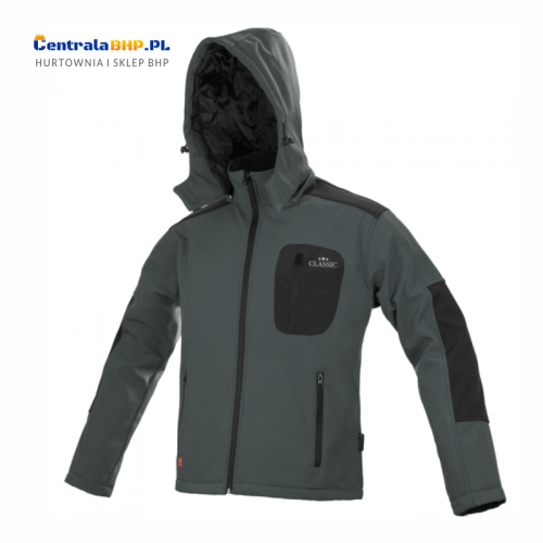 Kurtka robocza męska ocieplana softshell ochronna CLASSIC - PIK ArtMaster.png