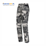 Spodnie robocze ochronne ocieplane do pasa ZIP ZIMOWE Industrial Starter szare moro