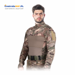 Bluza ochronna męska longsleeve koszulka z długim rękawem dla ochrony Tactical Guard moro Reis