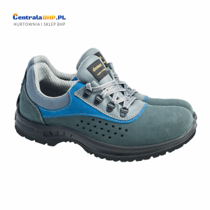 Obuwie ochronne ze skóry welurowej buty bezpieczne DEXOL damskie Demar