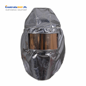 Osłona żaroodporna głowy i twarzy TLHR OGT srebrny TERMOIZOL UNI