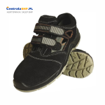 Buty robocze sandały ochronne skóra welur BCa - BRUGIA Reis