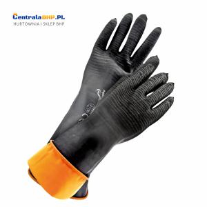 Rękawice robocze gumowe męskie ochronne 35 cm RINDUSTRIAL-R latex Reis