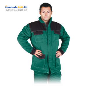 Kurtka Robocza Zimowa Męska Ocieplana Multimaster MMWJL Reis Zielona