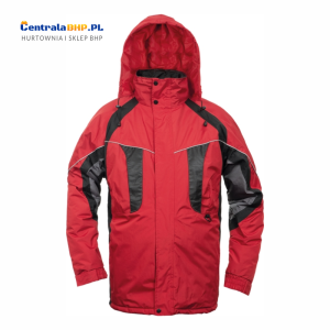 Kurtka Ocieplana Robocza Męska Nyala Cerva Czerwona