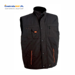 Bezrękawnik Zimowy Roboczy Męski Emerton Cerva Australian Line Czarny 