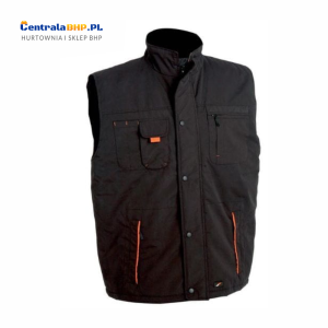 Bezrękawnik Zimowy Roboczy Męski Emerton Cerva Australian Line Czarny 