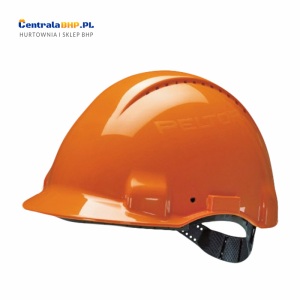 Kask przemysłowy Hełm ochronny Peltor G3000 Solaris z krótkim daszkiem 3M pomarańczowy