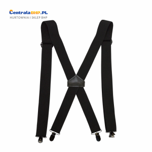 Szelki elastyczne BRACES do spodni roboczych czarny uniwersalne Reis