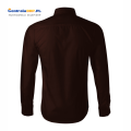 koszula męska dynamic 262 kawowa c.png