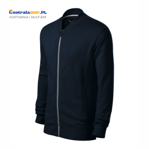 Bluza bawełniana męska BOMBER 453 granatowy 320g Adler Malfini