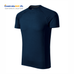 Koszulka męska poliestrowa sportowa techniczna Destiny 175 Adler Malfini granatowy