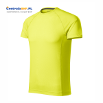 Koszulka męska poliestrowa sportowa techniczna Destiny 175 Adler Malfini neonowy żółty