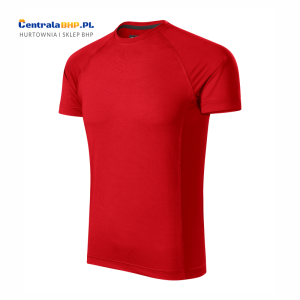 Koszulka męska poliestrowa sportowa techniczna Destiny 175 Adler Malfini czerwona