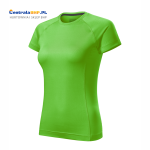 Koszulka damska poliestrowa sportowa techniczna Destiny 176 Adler Malfini green apple