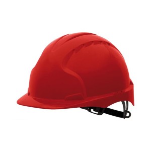 Kask Hełm Ochronny KAS - EVO3 Czerwony JSP