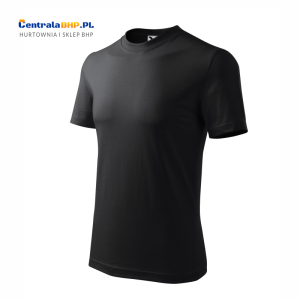 Koszulka T-shirt Męska Bawełniana Pod Nadruk Malfini Adler Heavy Model 110 Grafitowa Ebony Grey