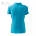 polo damska PIQUE POLO 210 turkusowa c.png