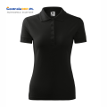 polo damska PIQUE POLO 210 czarna b.png